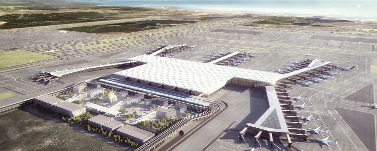 Der neue Flughafen Istanbul Grand Airport IGA Der neue Flughafen Istanbul Grand Airport IGA