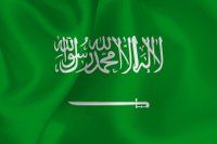 Flagge von Saudi Arabien